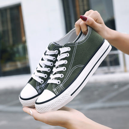 Spring New Street Photoshoot 1970s Re-engraved Canvas Shoes Men's and Women's Casual Board Shoes Couple's Classic Low-cut Student Cloth Shoes