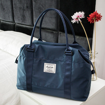 Nylon Shoulder Portable Travel Bag Female Student Short Distance Waterproof Clothes Luggage Bag Travel Men's Luggage Bag