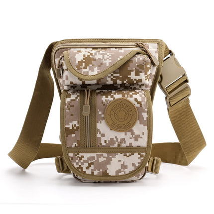 Cross-border Special for New Tactical Leg Bag Riding Fishing Waist Bag Outdoor Multifunctional Chest Bag Crossbody Bag Military Fan Leg Bag