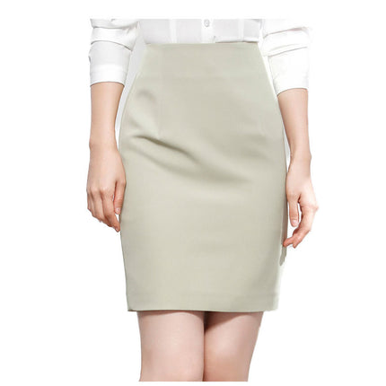 Women's Skirt 2024 Autumn New Hip Skirt All-match Workwear Skirt White Collar A- Line Skirt OL Office Long Skirt Women