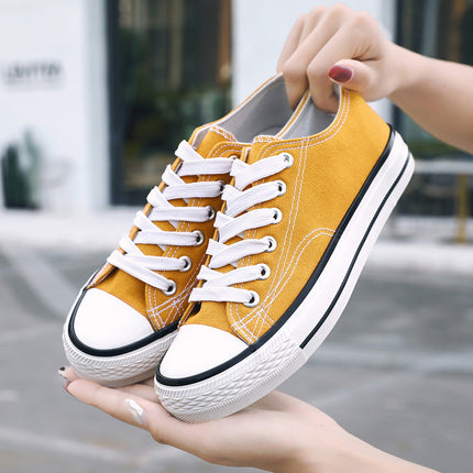 Spring New Street Photoshoot 1970s Re-engraved Canvas Shoes Men's and Women's Casual Board Shoes Couple's Classic Low-cut Student Cloth Shoes