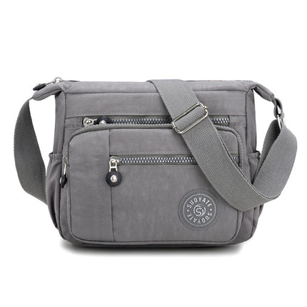 Cross-border e-commerce autumn new shoulder bag women's casual nylon cloth bag multi-pocket mommy Travel Messenger bag