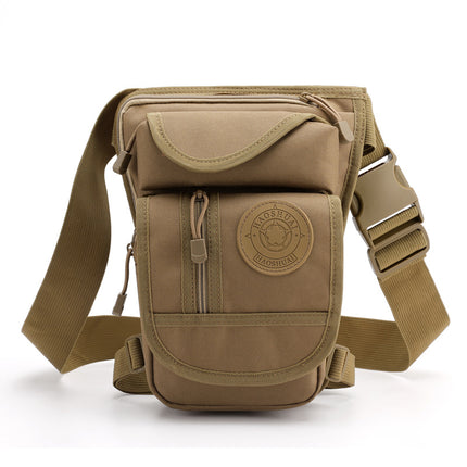 Cross-border Special for New Tactical Leg Bag Riding Fishing Waist Bag Outdoor Multifunctional Chest Bag Crossbody Bag Military Fan Leg Bag