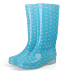 329 blue and white dots / 38