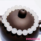 S437 white agate 8mm