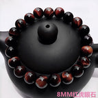 S437 Red Tiger Eye 8mm