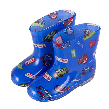Children's Rain Boots Rainbow Girls Export Export Japanese Cute Student Water Boots Boys Baby Rain Boots Water Shoes Source Cross-Border