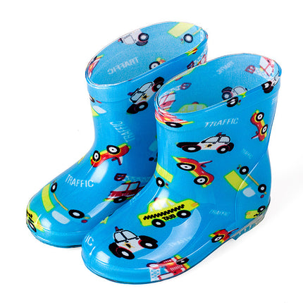 Children's Rain Boots Rainbow Girls Export Export Japanese Cute Student Water Boots Boys Baby Rain Boots Water Shoes Source Cross-Border