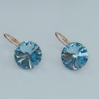 Champagne Gold: light blue Crystal