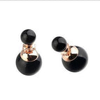 Champagne Gold: Black Beads