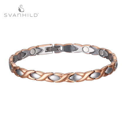 European and American eBay stainless steel bracelet fashion jewelry wholesale ladies Bracelet titanium steel electroplated magnet jewelry jewelry