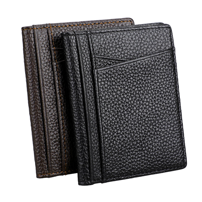 Factory direct men's leather driver's license holster multi-card card holder card holder ultra-thin driving license holster