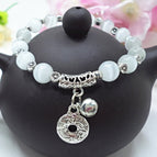 S450 White Cat Eye Ruyi Ring