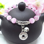 S450 pink cat eye Ruyi ring
