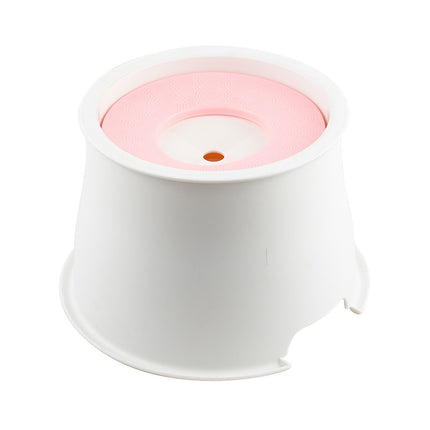 Pet non-wet mouth water bowl dog drinking water splash-proof floating bowl large capacity automatic water dispenser factory in stock wholesale