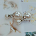 Platinum: white beads