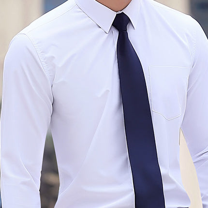 Men's and Women's Business Wear Same Style Shirt Hotel Front Desk Manager Shirt Civil Servant Interview Clothing Women's Formal Fixture