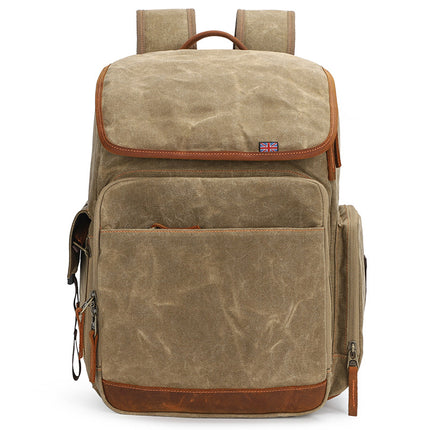 Photography Bag, Slr Camera Backpack, Waterproof Large-Capacity Canvas Outdoor Bag, Special Backpack for Lens Storage
