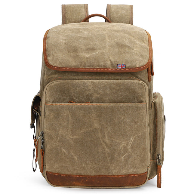 Photography Bag, Slr Camera Backpack, Waterproof Large-Capacity Canvas Outdoor Bag, Special Backpack for Lens Storage
