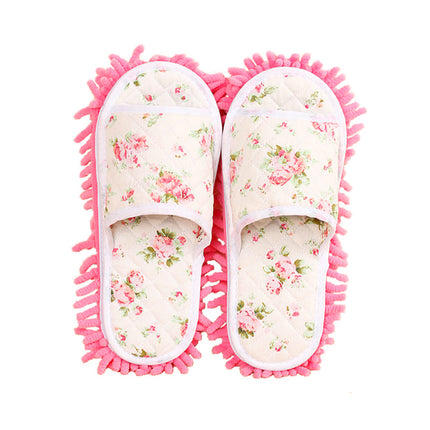 Xinzhi Shang Wholesale Children's Adult Open-Toe Cotton Slippers Lazy Floor Mopping Slippers Mopping Slippers Removable and Washable Sweeping Shoes