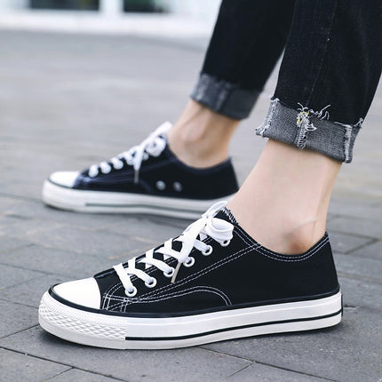 Spring New Street Photoshoot 1970s Re-engraved Canvas Shoes Men's and Women's Casual Board Shoes Couple's Classic Low-cut Student Cloth Shoes