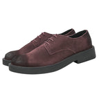 163 Brown reference leather shoes size / 38