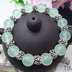 S502 green chalcedony flowers