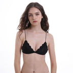 Black with apricot / S code