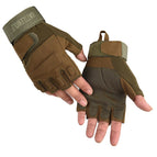 Black Hawk B half finger army green / M