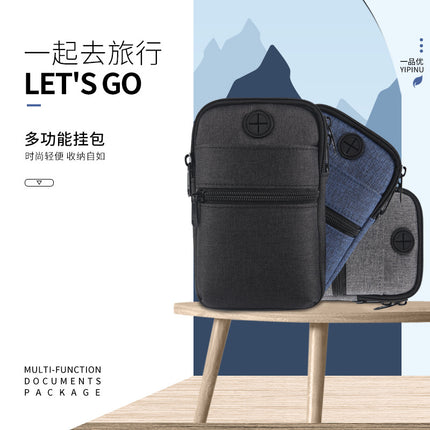Tianxiu 2025 Men's Multifunctional Coin Purse Waterproof Single Shoulder Crossbody Phone Bag Portable
