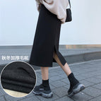 Black (Tweed overskirt) / S