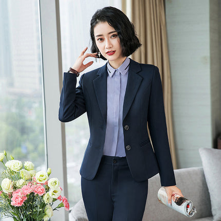 Workplace Women's Elegant Office Workers Korean Style Suit Skirt Two-piece Fashionable Casual British Style Small Suit suit