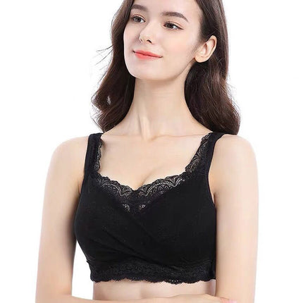 Dufen Bra Postoperative Special Breast Bra Two-in-One Summer Breathable Mesh Fake Breast Ultra-thin Cotton Underwear