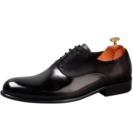 [vip for] British men's leather shoes leather leather processing business shoes formal shoes retro men's shoes