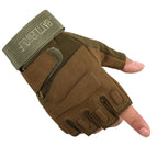 Black Hawk Half Finger Army Green / M