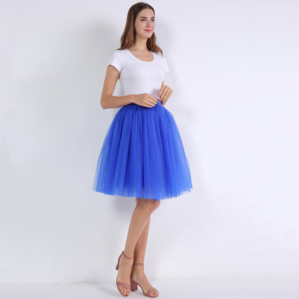 skirt Summer Amazon Explosive skirt skirt tulle skirt Mesh skirt Gauze skirt