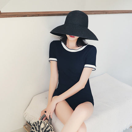 Special offer Korean version of the new net red swimsuit fashion sexy slim slim one-piece triangle skirt two-piece swimsuit.