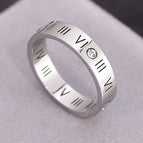Rome four-diamond silver / US Code 5