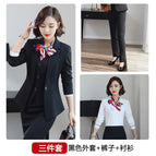 Black Jacket Pants Shirt / S.