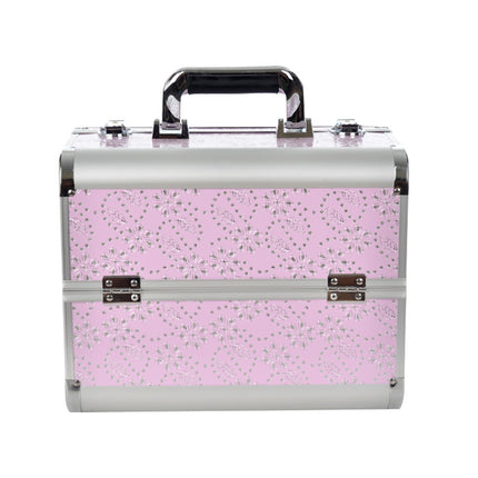 2023 new spot wholesale casual cosmetic case pvc manicure case two-layer large capacity portable cosmetic case