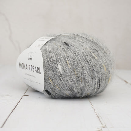 Braided Mohair Yarn with Mixed Wool, Gold Thread, and Pearl Fancy Yarn for DIY Handmade Knitting and Crochet