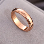 4mm spherical rose gold / 5.