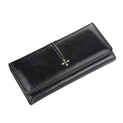 Wallet Women's Long Korean Style Fashion Glossy Multi-Card Slot Large-Capacity Card Holder Multi-Functional High-End Clutch Bag