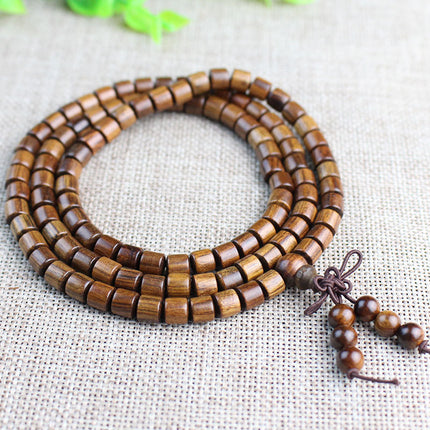 Factory wholesale black rosewood bracelet 108 beads beads beads bracelet barrel beads 6/8mm gifts for men and women