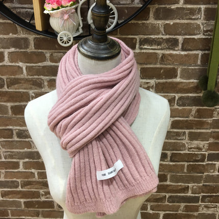 Scarf for Women, Winter Student Neck Warmer, Autumn and Winter Dual-Use Knitted Wool Long Thickened Short Scarf for Girls, Cold Protection