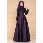 dark purple (without hijab) / S
