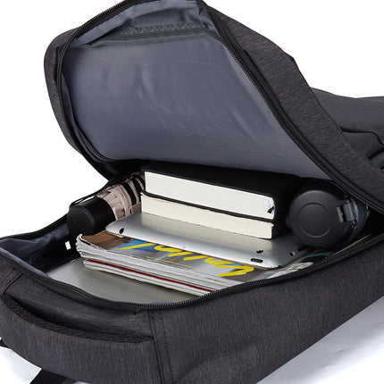 Business computer bag student bag new simple usb charging backpack men's and women's leisure backpack custom logo