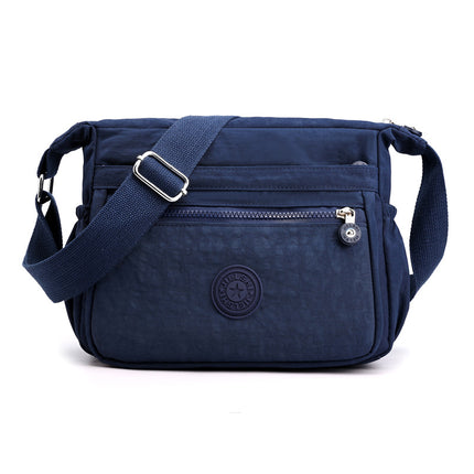 Baigou Supply Women's Nylon Shoulder Bag Casual Lightweight Large Capacity Mom Casual Bag Fashionable All-match Crossbody Bag
