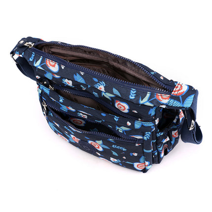 Baigou Supply Women's Nylon Shoulder Bag Casual Lightweight Large Capacity Mom Casual Bag Fashionable All-match Crossbody Bag