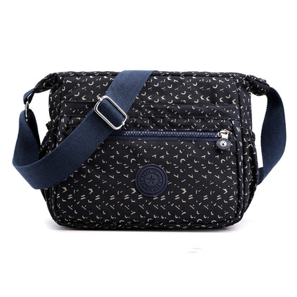Baigou Supply Women's Nylon Shoulder Bag Casual Lightweight Large Capacity Mom Casual Bag Fashionable All-match Crossbody Bag